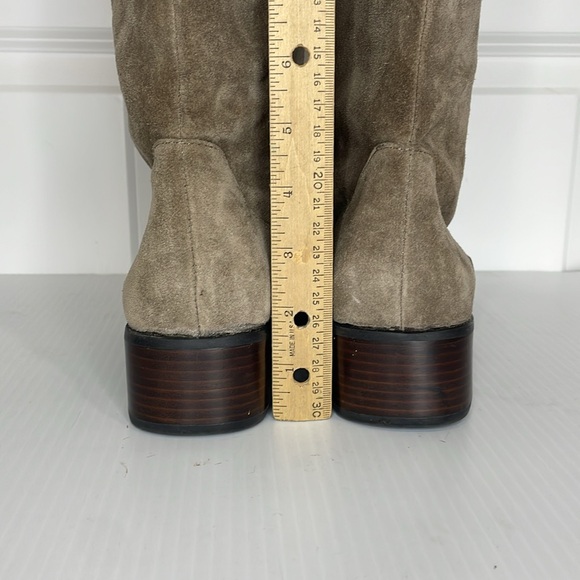 Born Crown Taupe Suede Over the Knee Boot Size 10 Riding Boots Cady - Picture 7 of 15